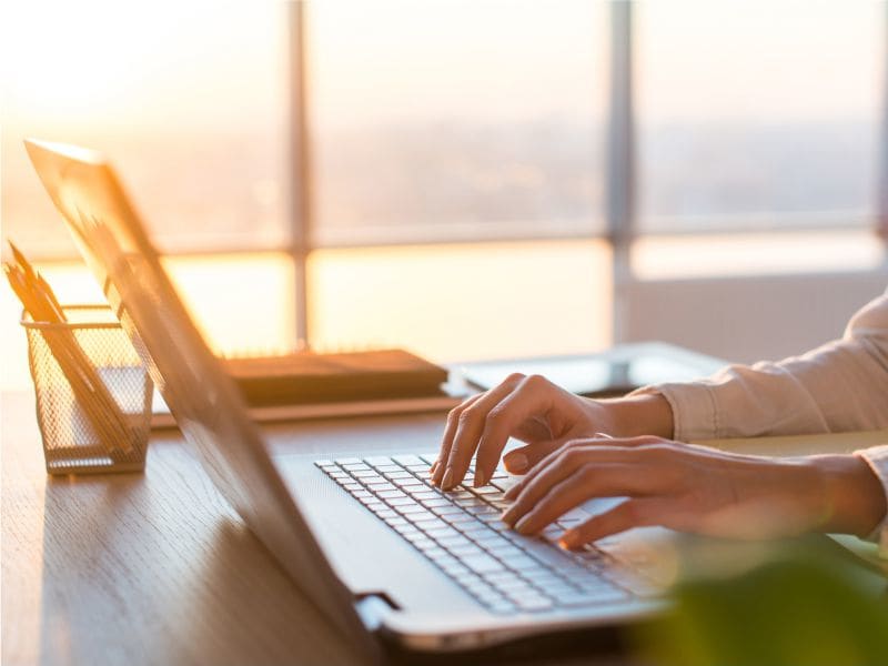 searching internet for senior living options
