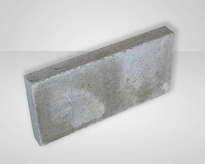 Concrete block 2 inch slab