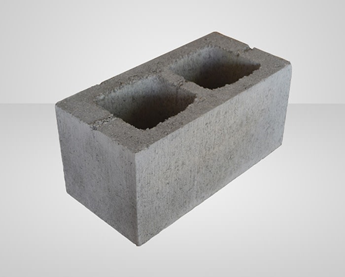 Concrete block 8 inch 2 plain end pier