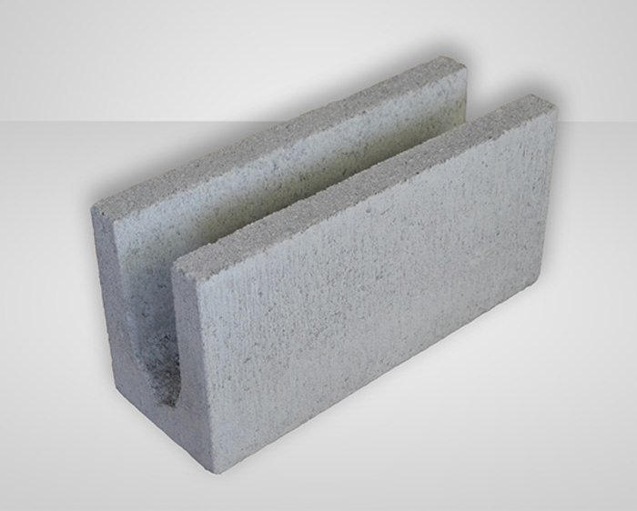 Concrete block 6 inch bond beam lintel