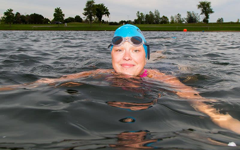 image of a swimmer