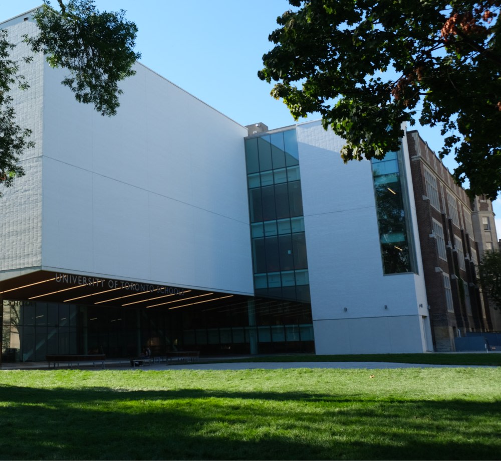 Entrance to University of Toronto school