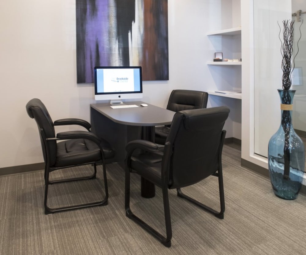 Meeting Desk, Brookside Dental in Fredericton