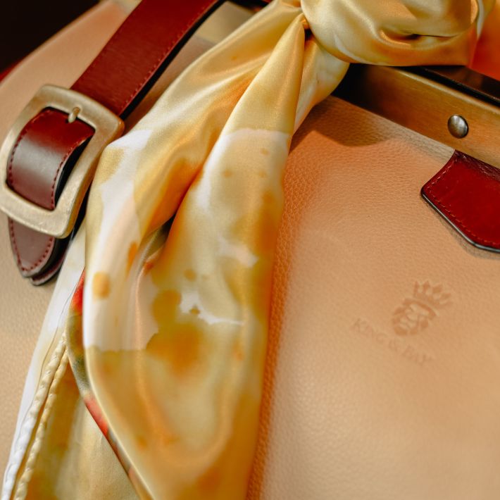 Custom Leather Bags & Scarves