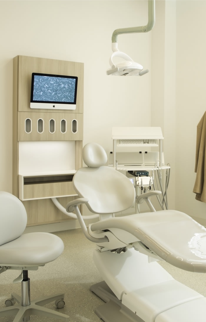 Dental exam room.