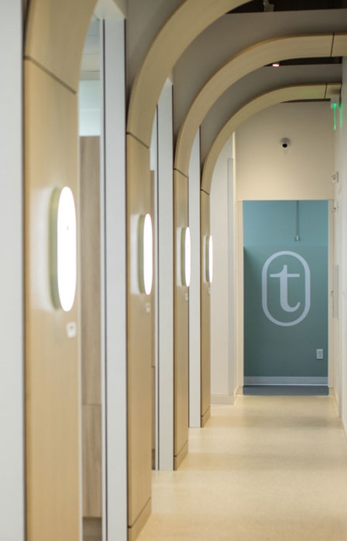 Row of dental suites.