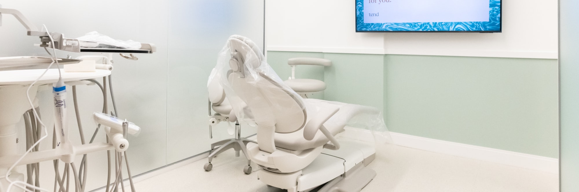 Dental exam room.