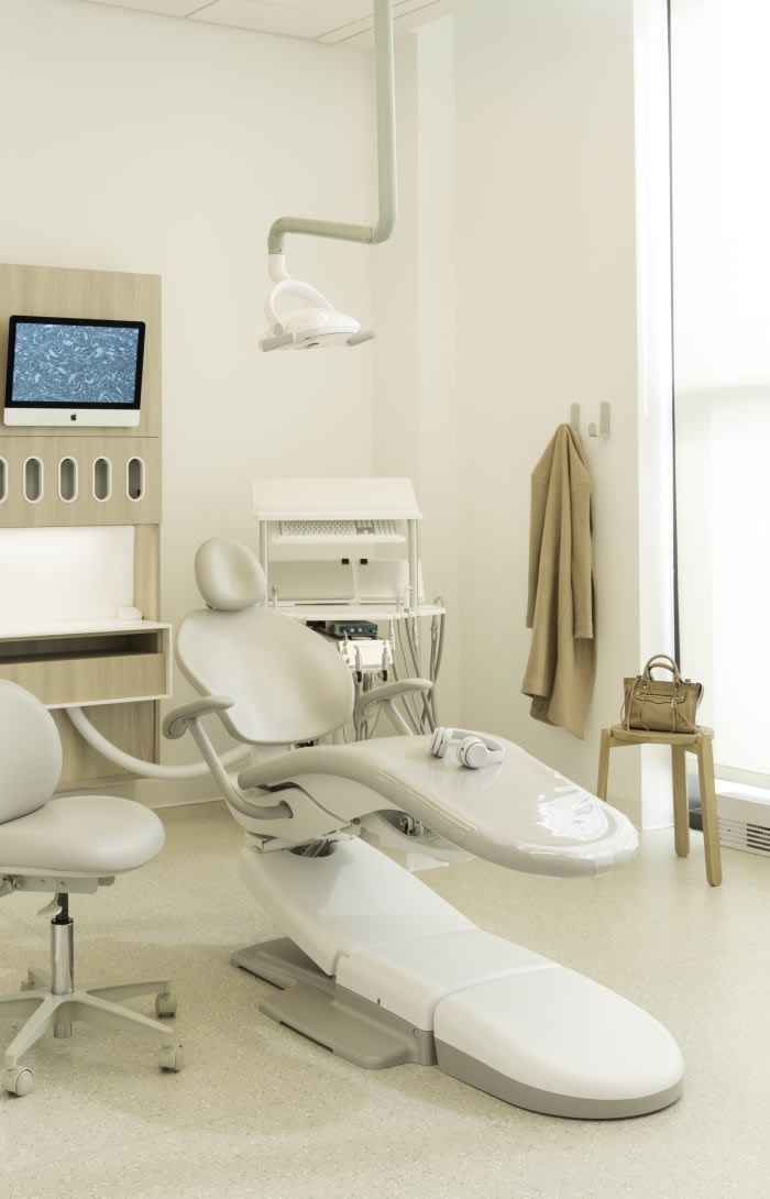 Dental exam room.
