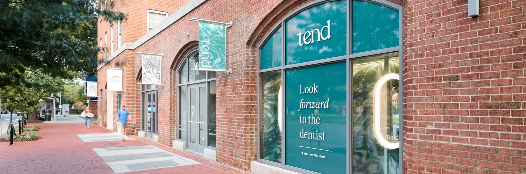 The exterior of Tend Capitol Hill