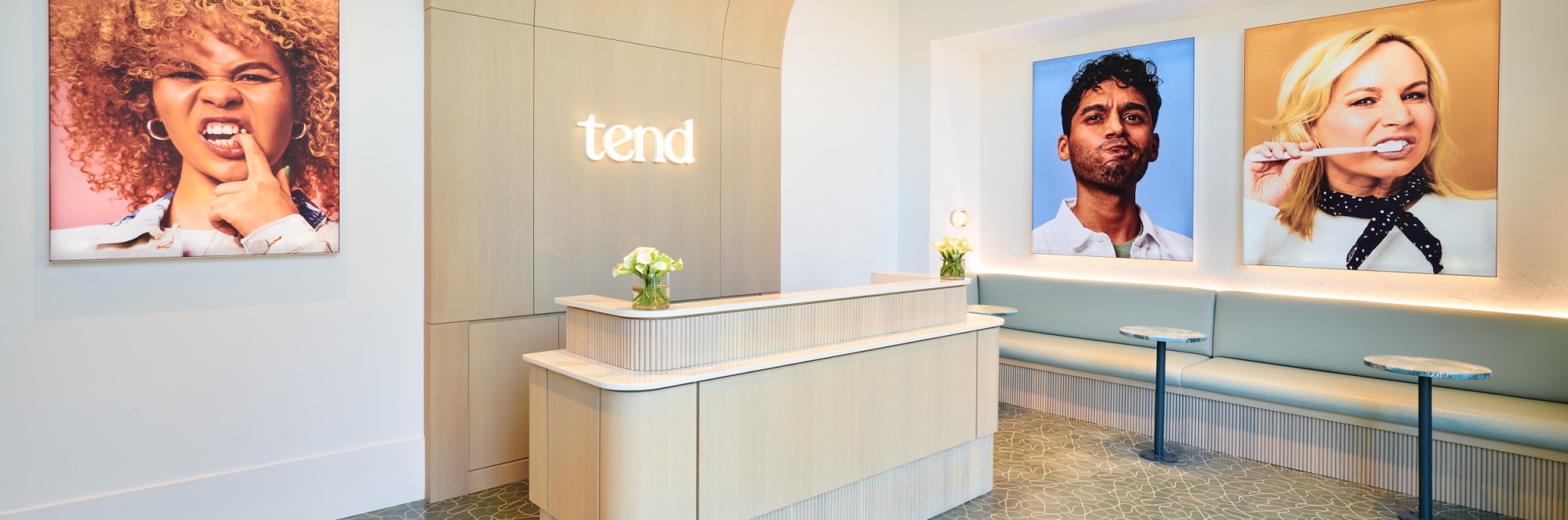 Reception area in Capitol Hill.