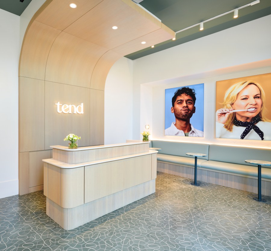 Reception area in Capitol Hill.