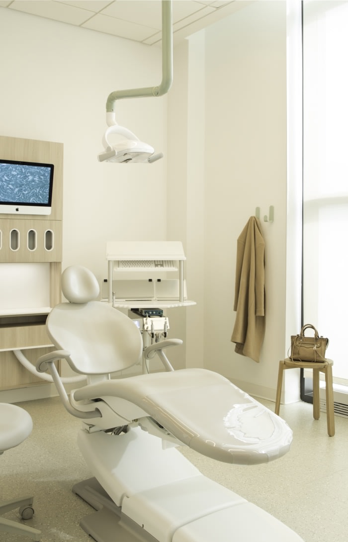 Dental exam room.