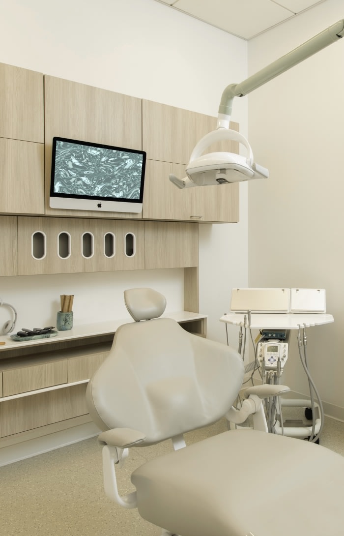 Dental exam room.