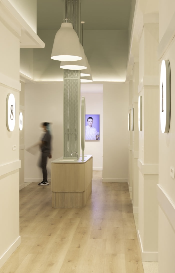 Area where dental suites are.