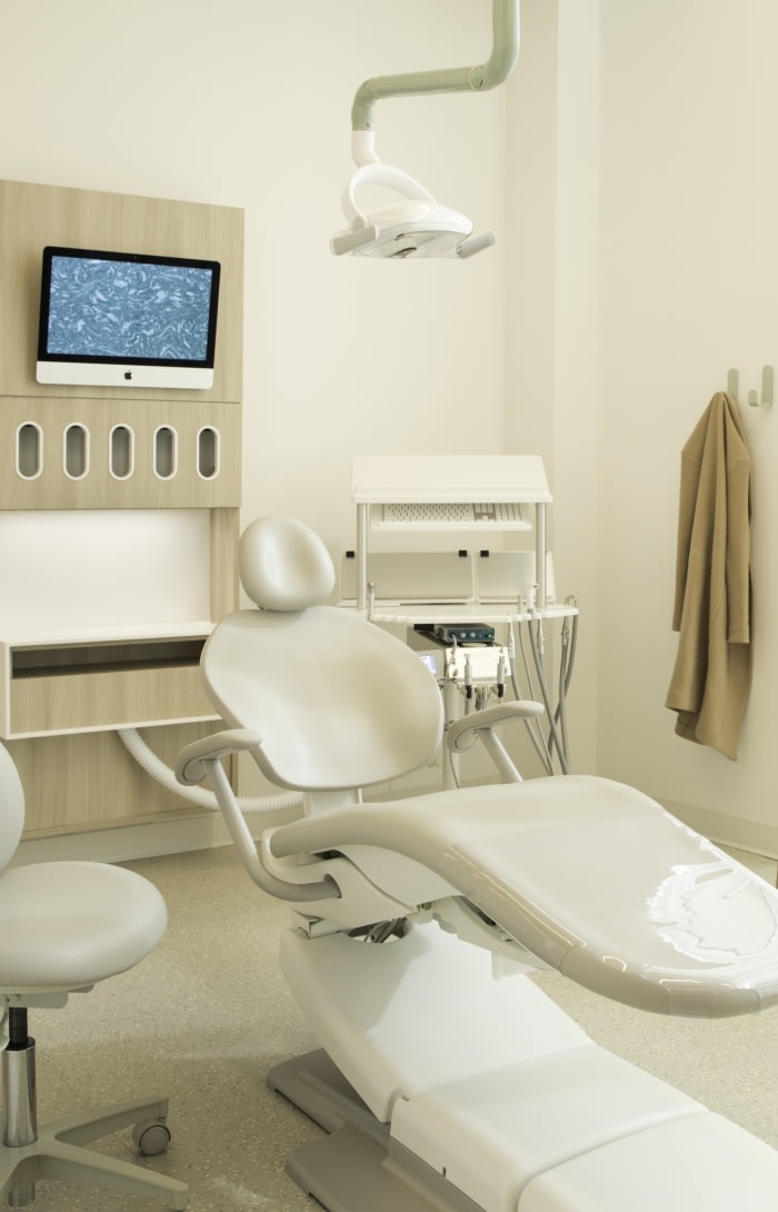 Dental exam room.