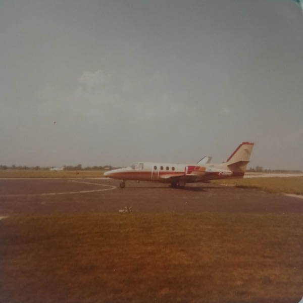Aircraft on the apron (1979)