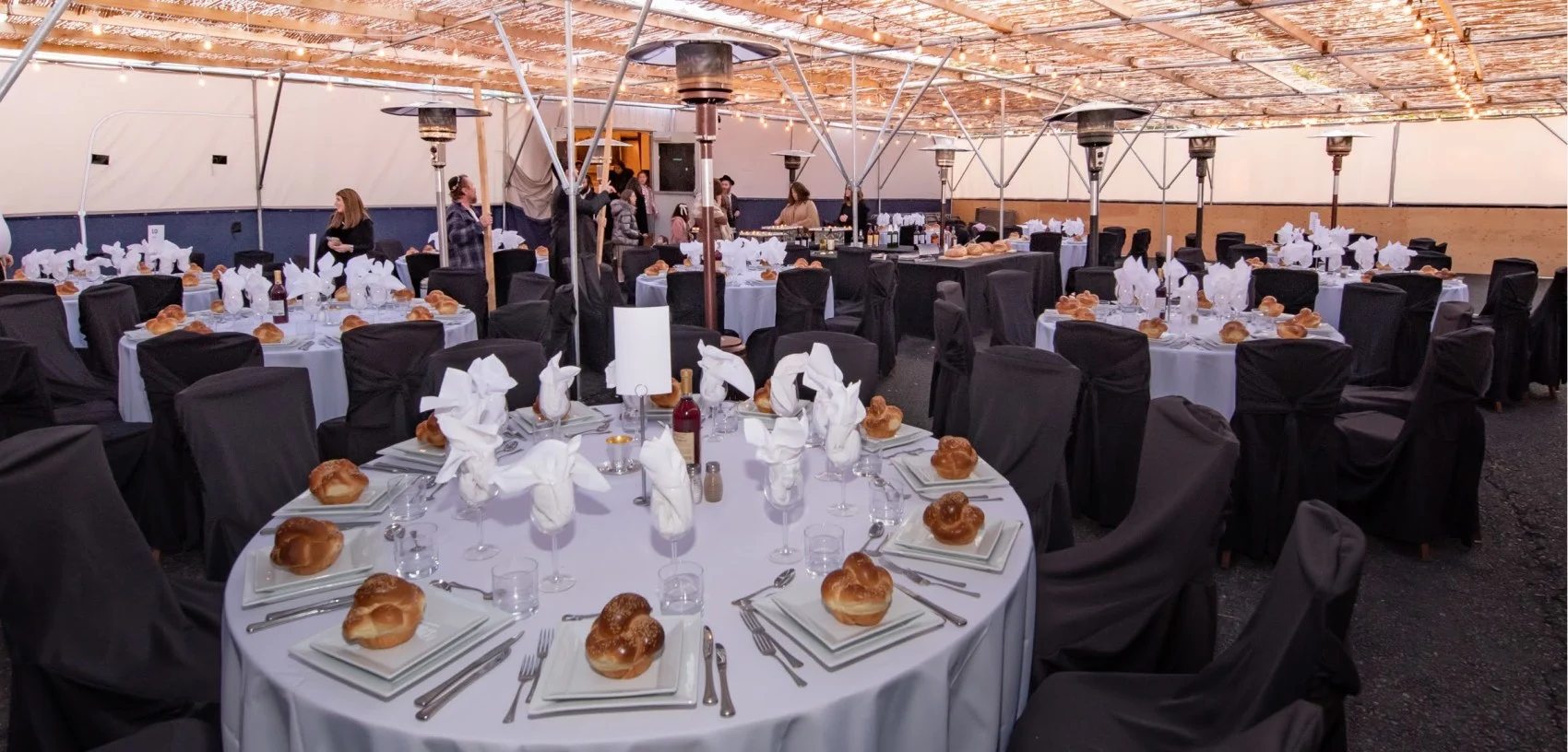 Sukkot Meal at Jewish Niagara