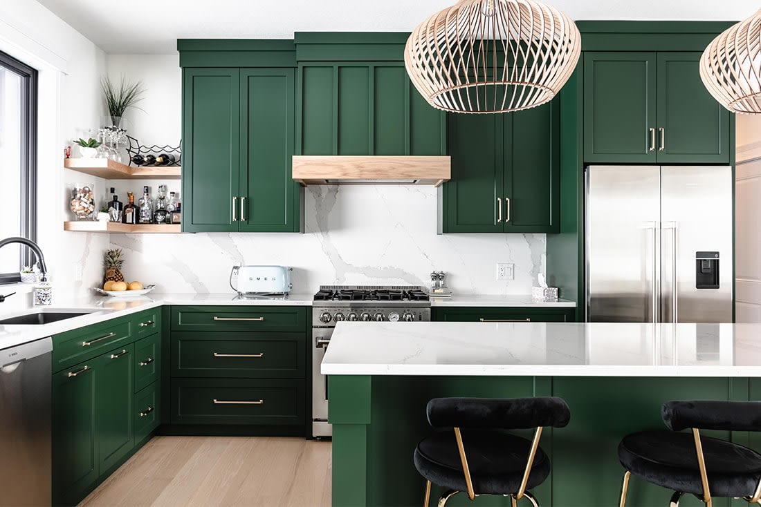 modern-famhouse-green-kitchen