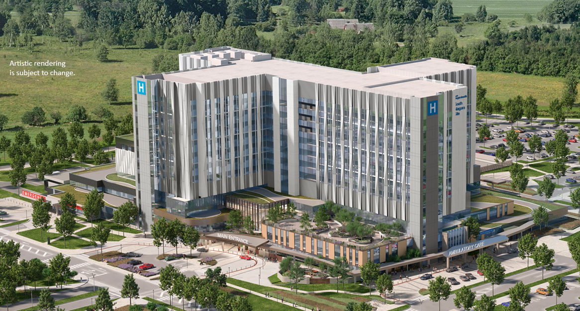 Contract awarded for new South Niagara Site Hospital