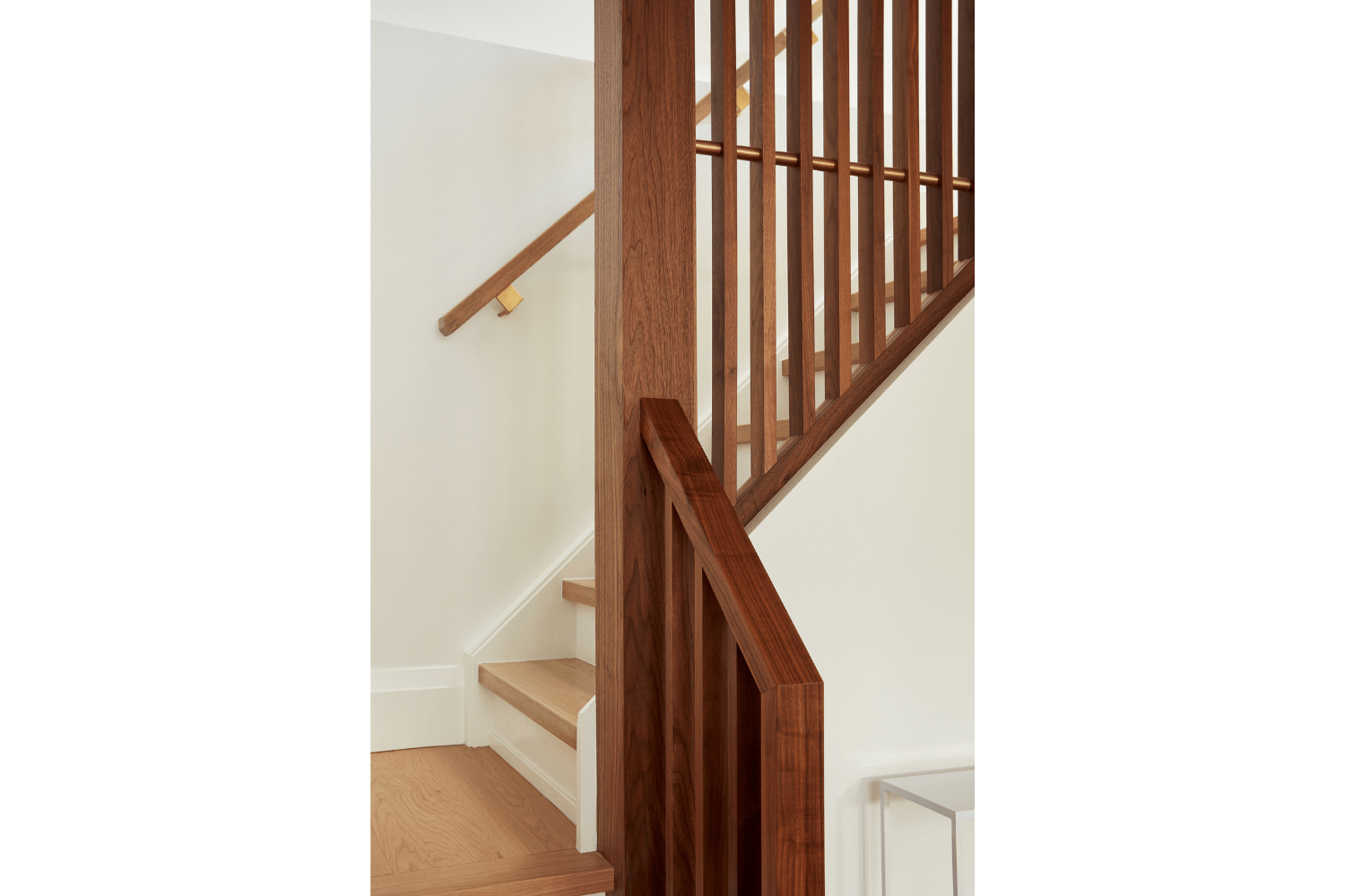 Project Cambria: Mid-Century-Modern Basement Bannister