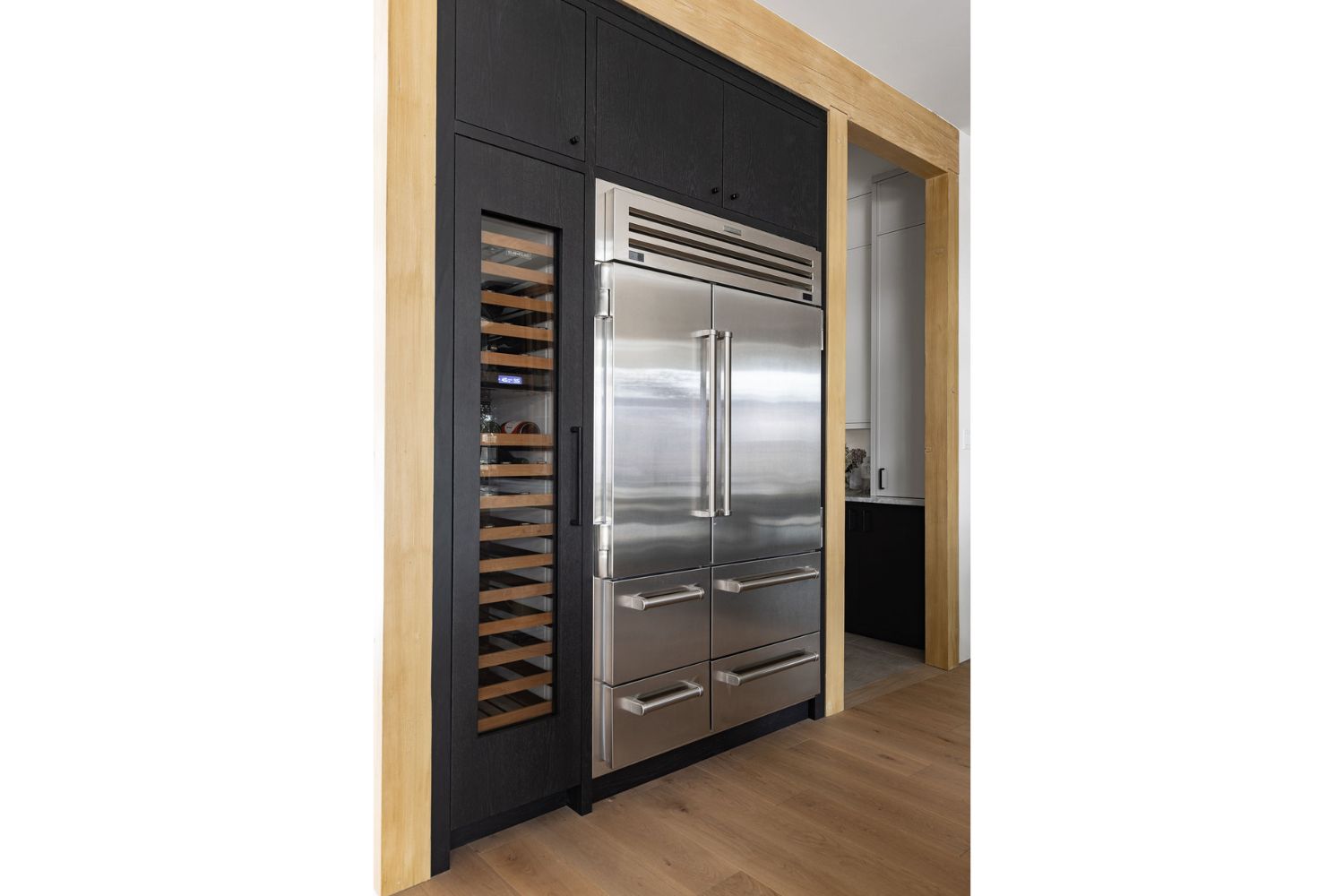Project Fieldale: Stainless steel wide fridge