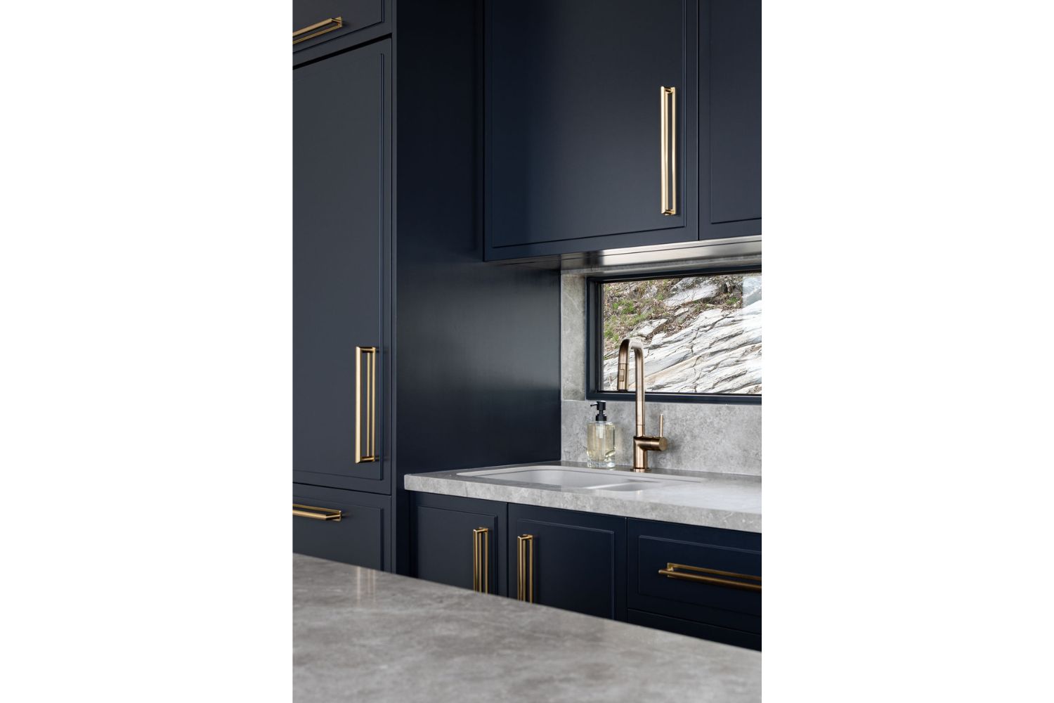 Project Cedar Rail: Custom Kitchen Cabinets And Sink