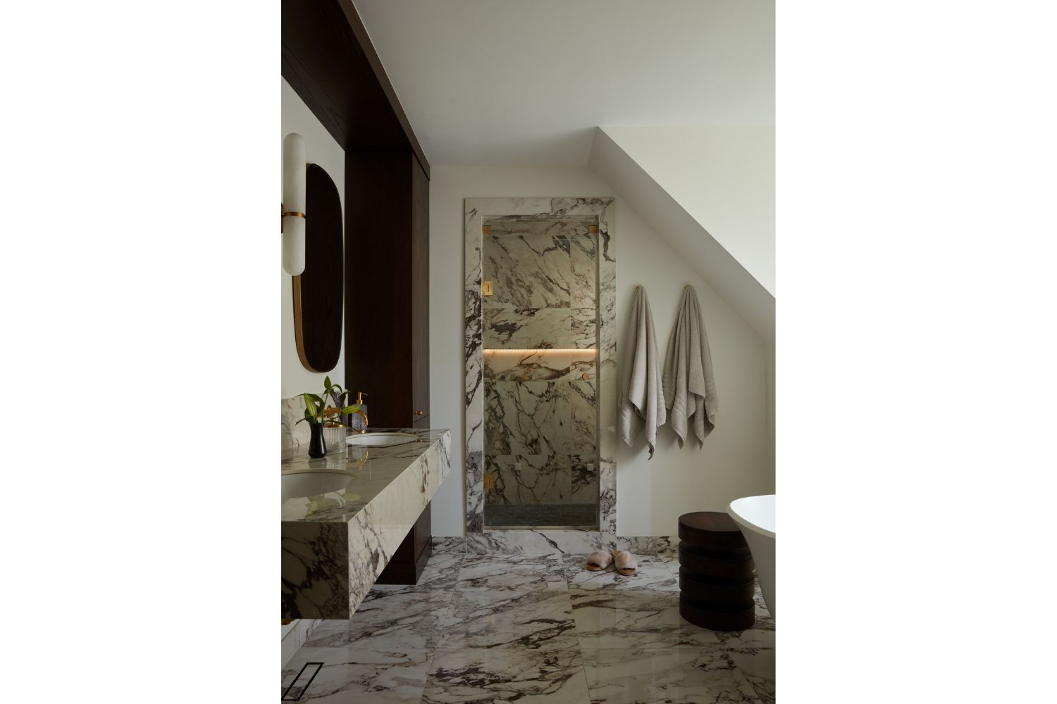 Project Birch Hill: Custom Marble Ensuite Bathroom