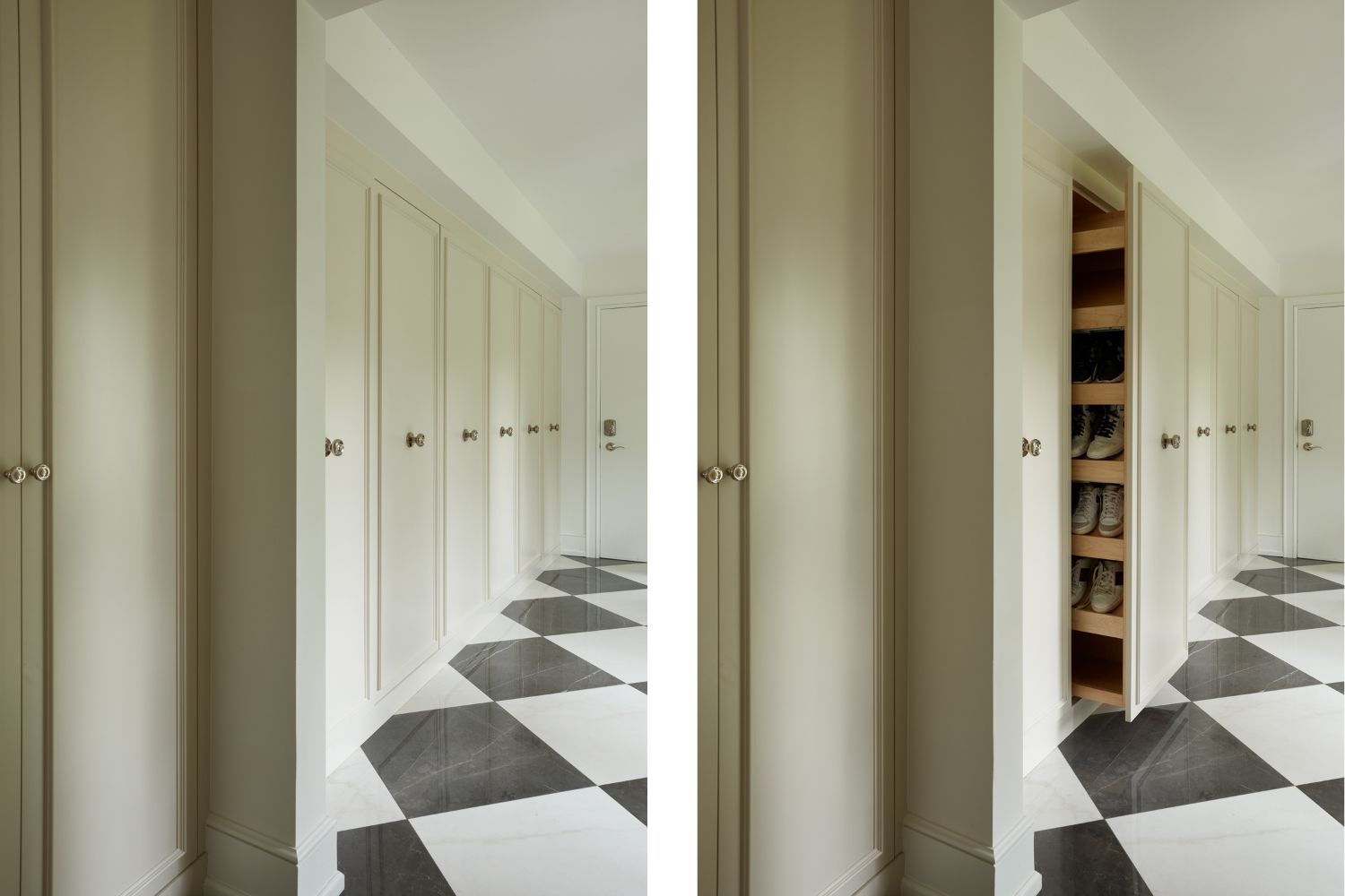 Project Birch Hill: White Mudroom Overview