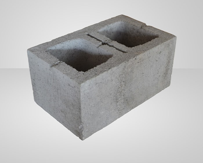 Concrete block 10 inch 2 plain end pier