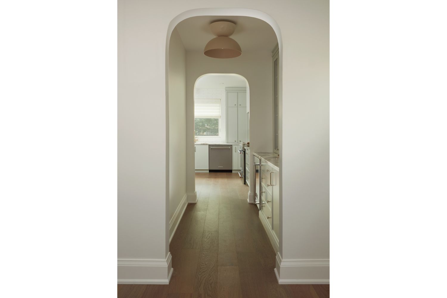 Project Oak Grove: Kitchen Pantry Arch Walkway