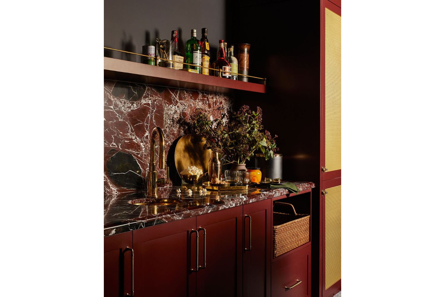 Project Meadow Wood: Basement Bar Details