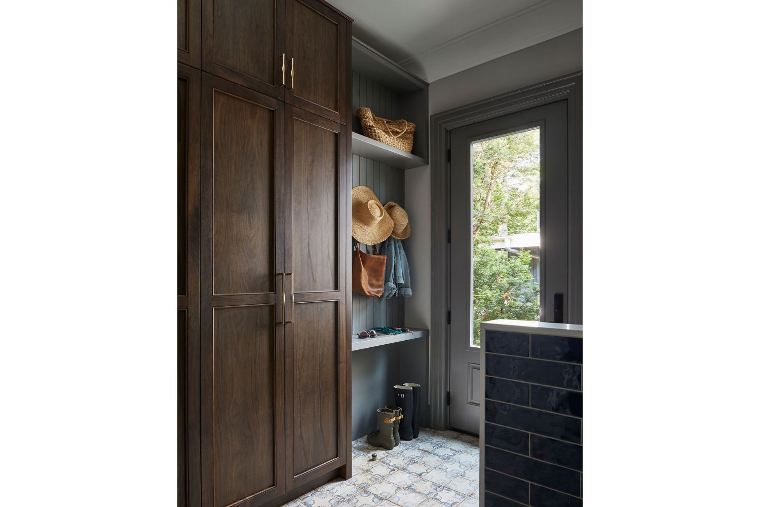 Project Meadow Wood: Mudroom Cabinets