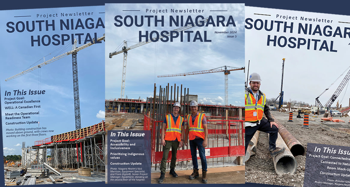 South Niagara Hospital Project Newsletter 