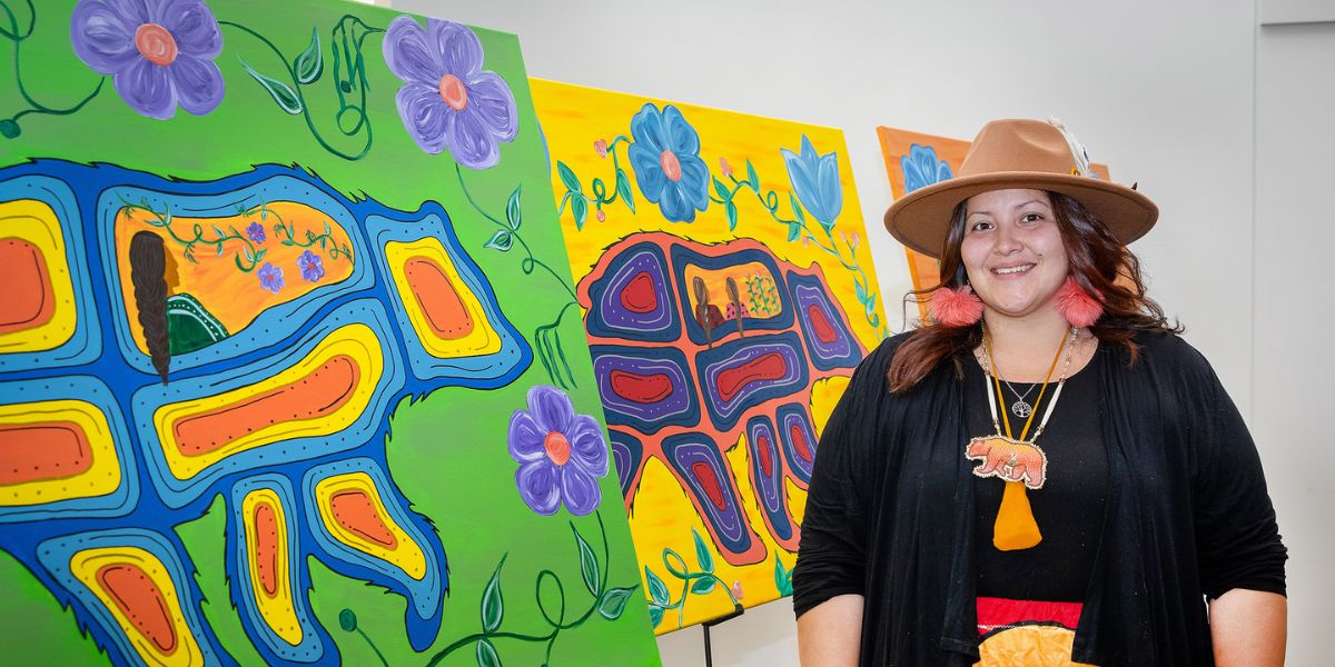 Unveiling Indigenous art pieces for Outpatient Ment