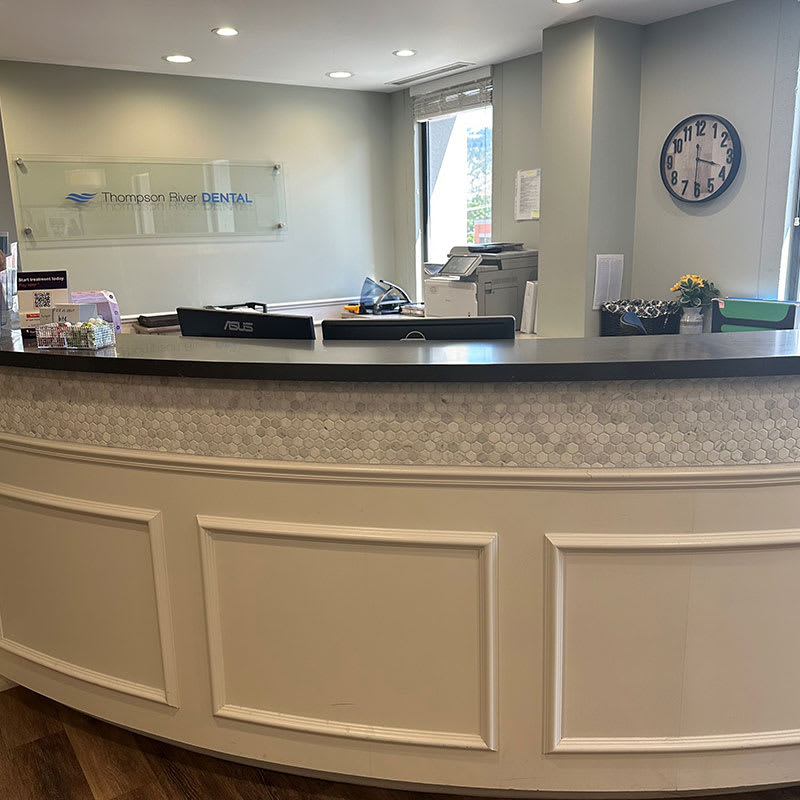 Thompson River Dental Reception