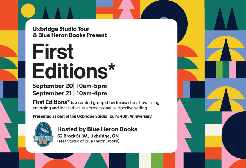 FirstEditions Emerging Artists Exhibition in North of Toronto