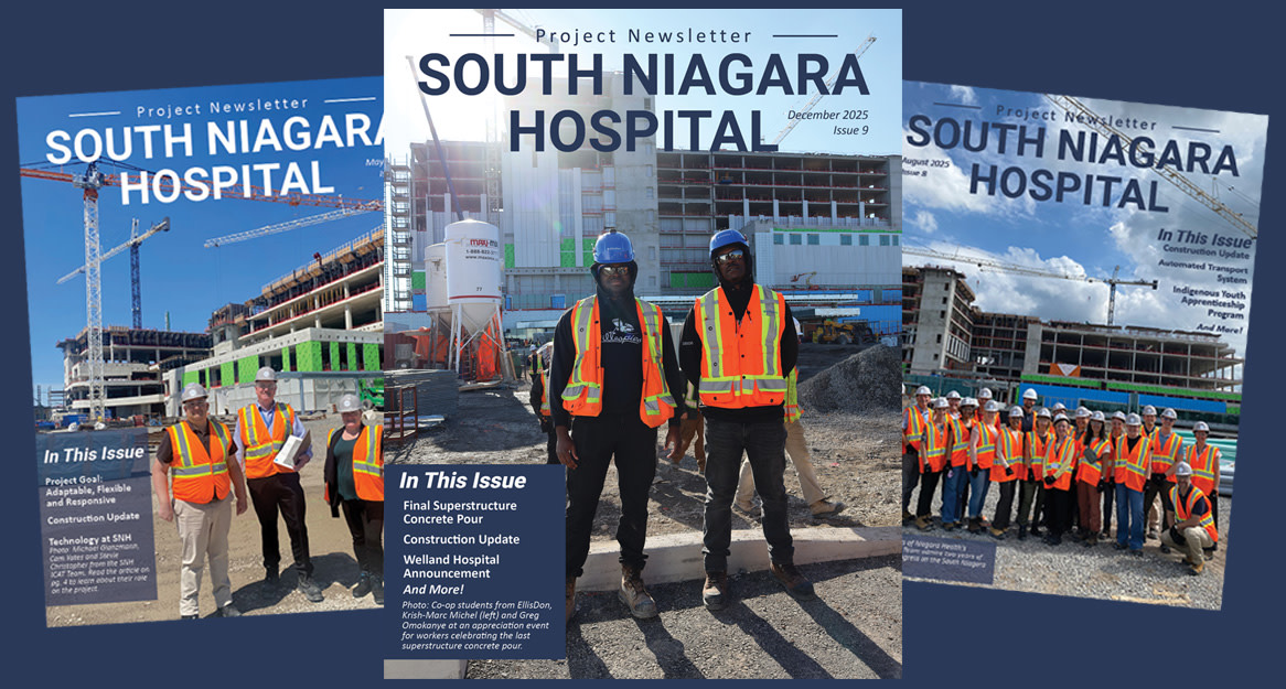 South Niagara Hospital Project Newsletter 