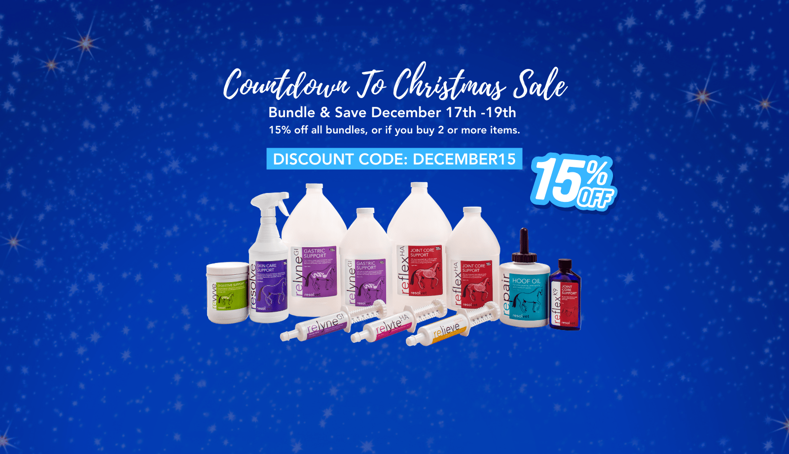 Countdown to Christmas Sale