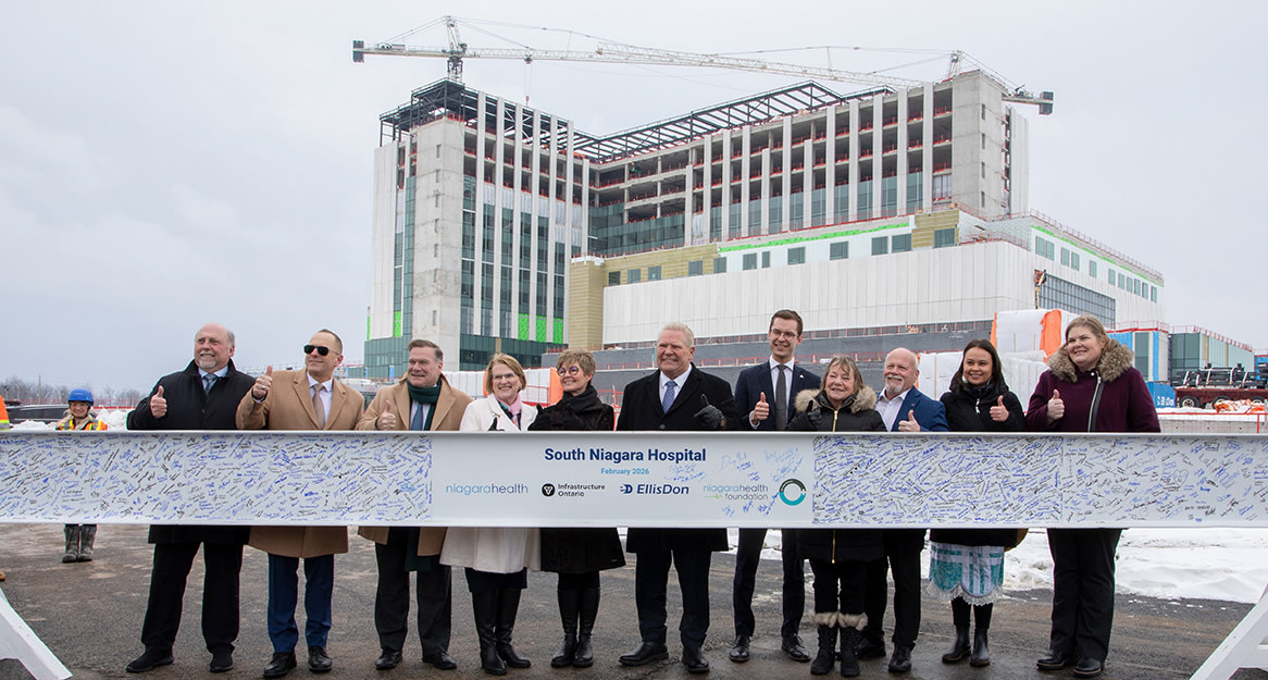 Beam signing ceremony marks another project milestone&nbsp;