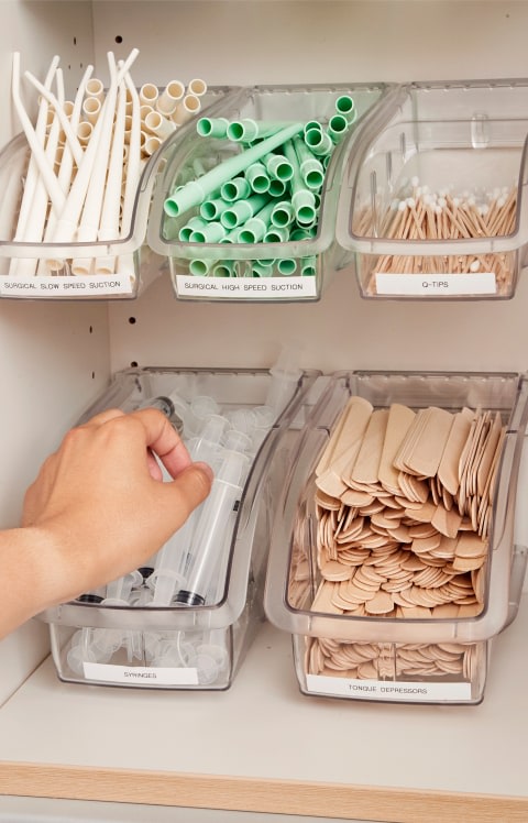 A sterilization area at Tend.