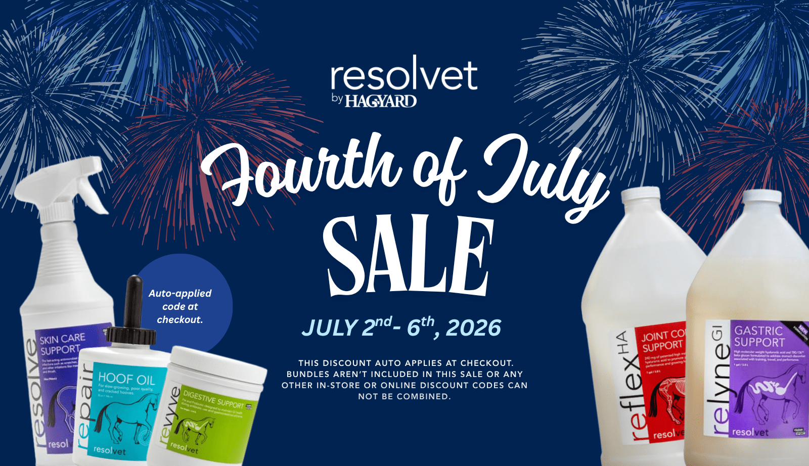 Fourth of July Sale