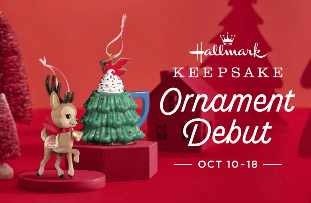 Shop Keepsake Ornament Debut